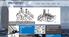 Desktop Screenshot of kromerpaslanmaz.com